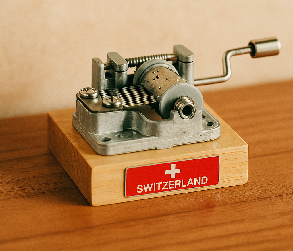 Quel pays est célèbre pour ses boîtes à musique ?