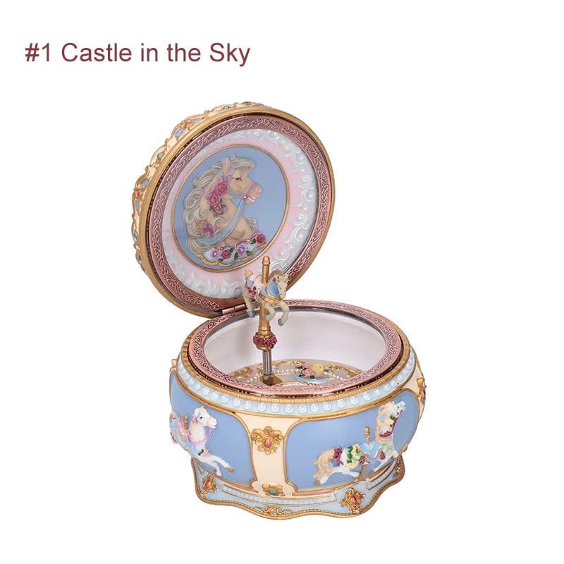 Sky City Boîte à Musique Bébé MobileÉtoilé