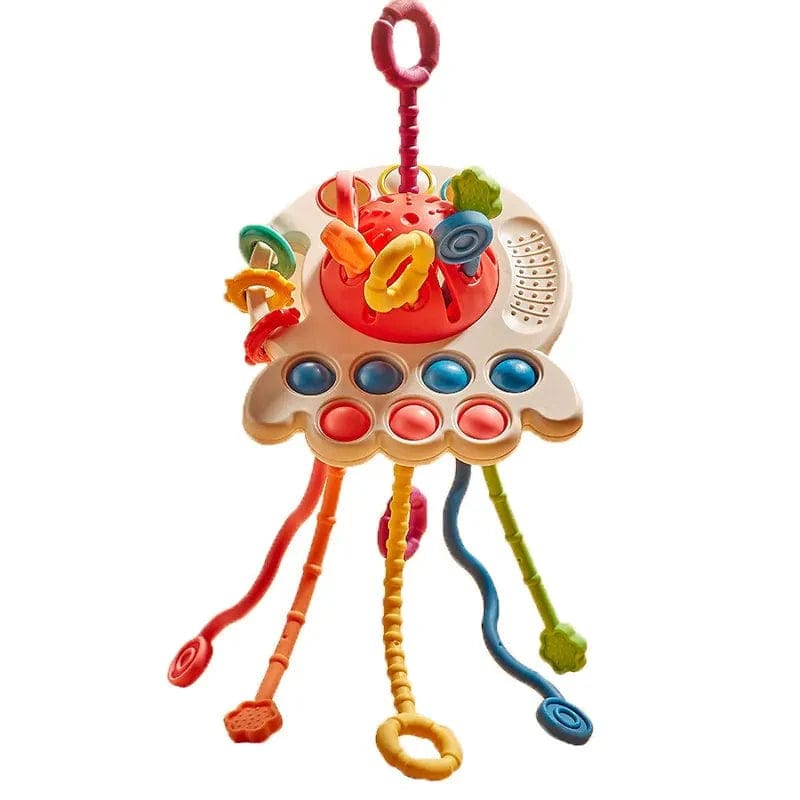 Hochet de dentition Pieuvre MobileÉtoilé