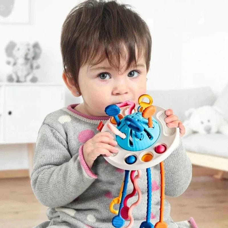 Hochet de dentition Pieuvre MobileÉtoilé