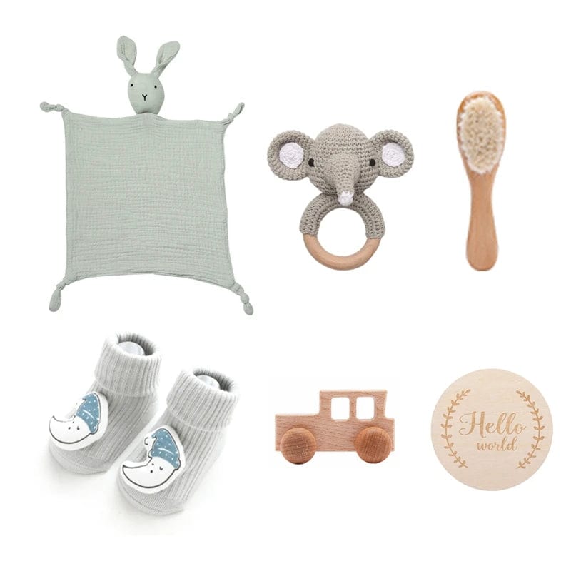 Grey Hochet Doudou MobileÉtoilé