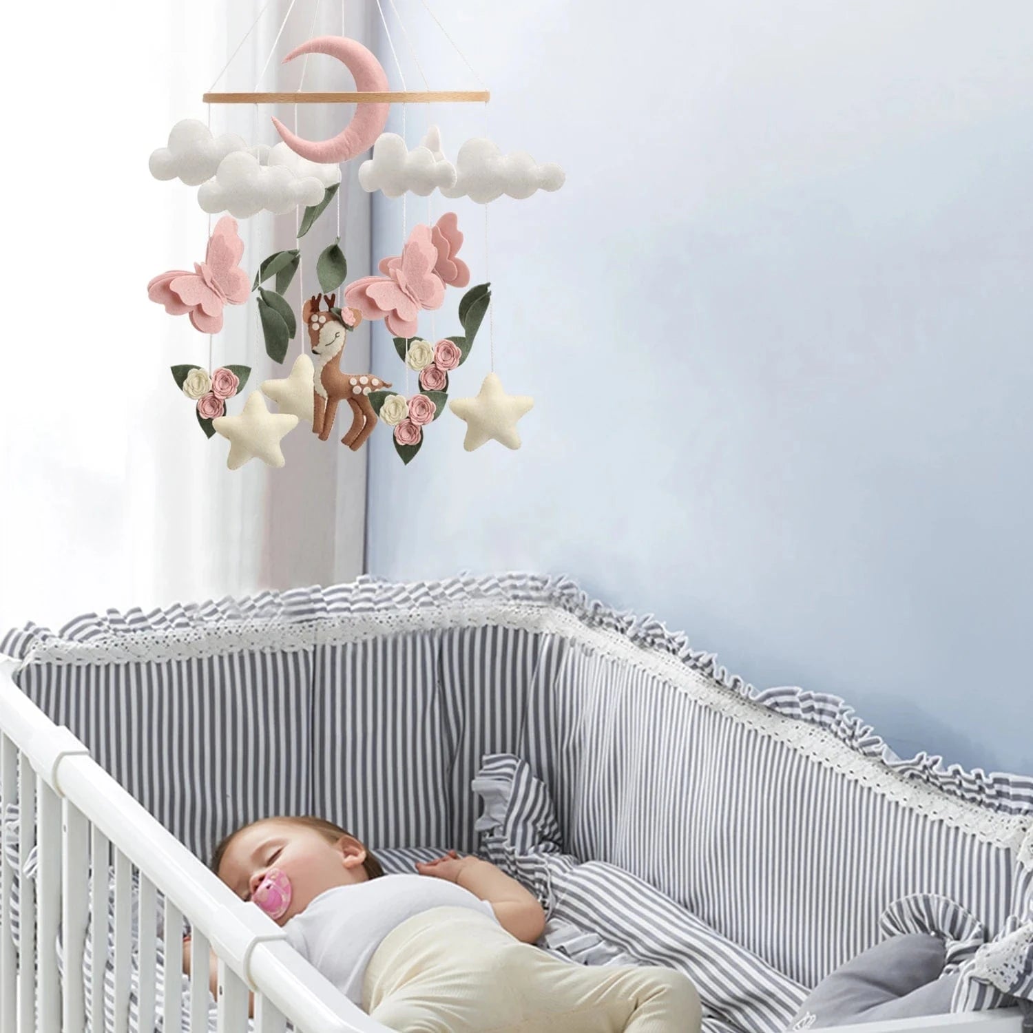 Mobile Lit Bébé Fille MobileÉtoilé