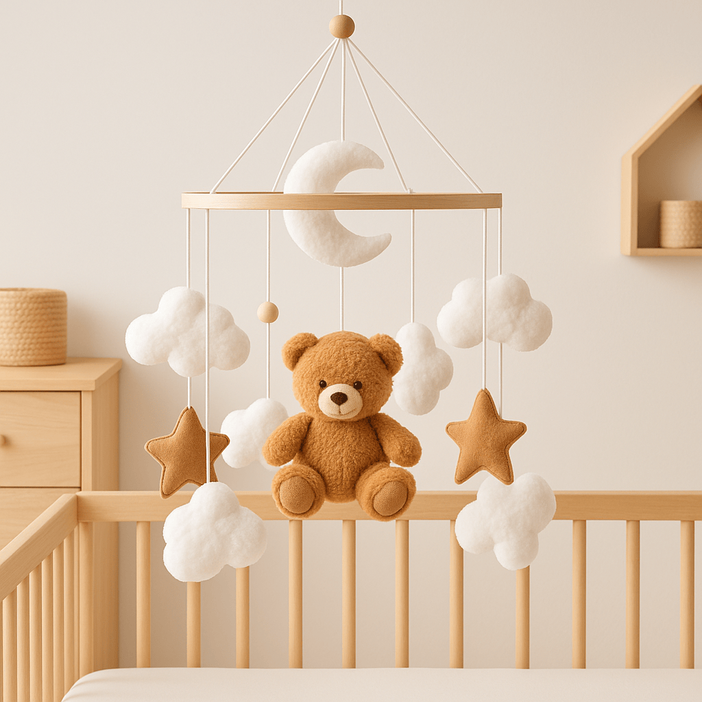 Mobile Lit de Bébé Ours MobileÉtoilé
