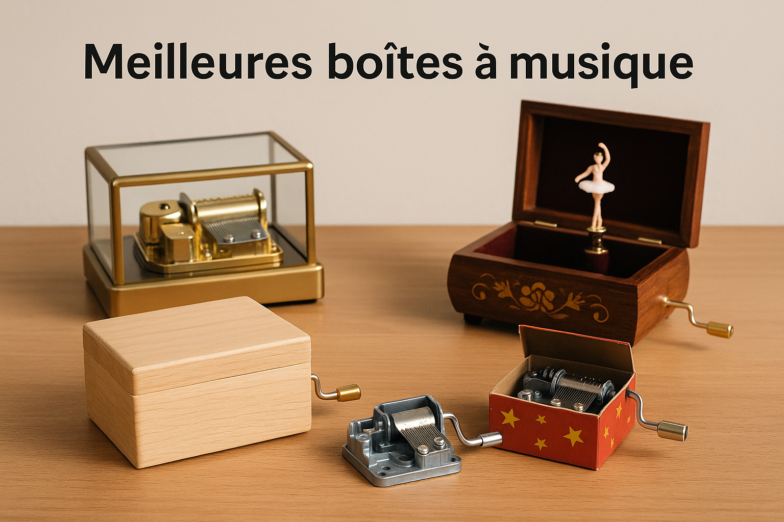Les Meilleures Boîtes à Musique Bébé 2025: Guide et avis