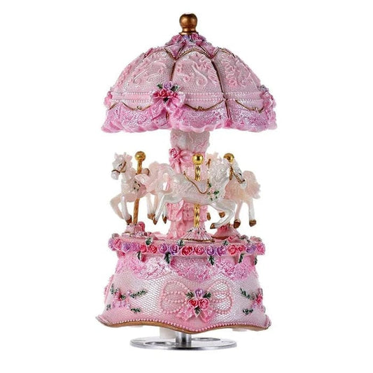Rose Ancienne Boîte à Musique MobileÉtoilé