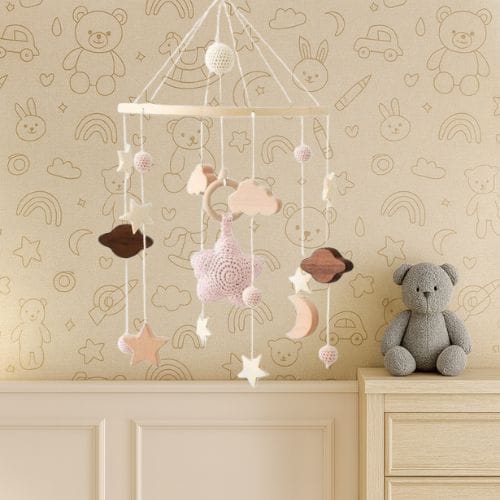 Mobile d'éveil pour bébé MobileÉtoilé