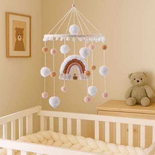 Mobile Lit bébé Bois MobileÉtoilé