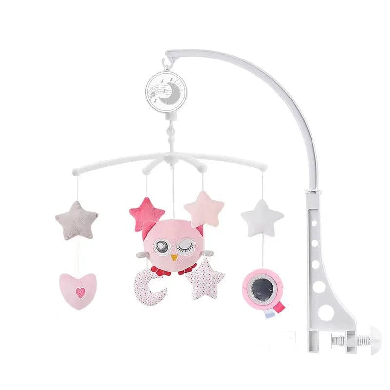 Hibou Mobile Musical Bébé Fille MobileÉtoilé